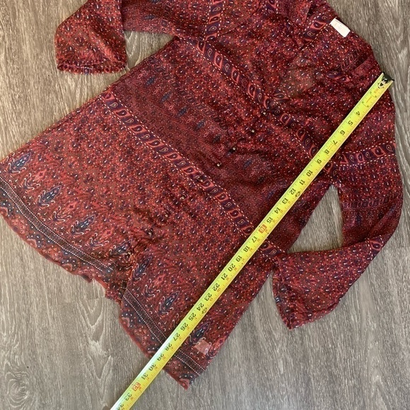 Converse All Star sheer button down shirt. Medium - Picture 14 of 15